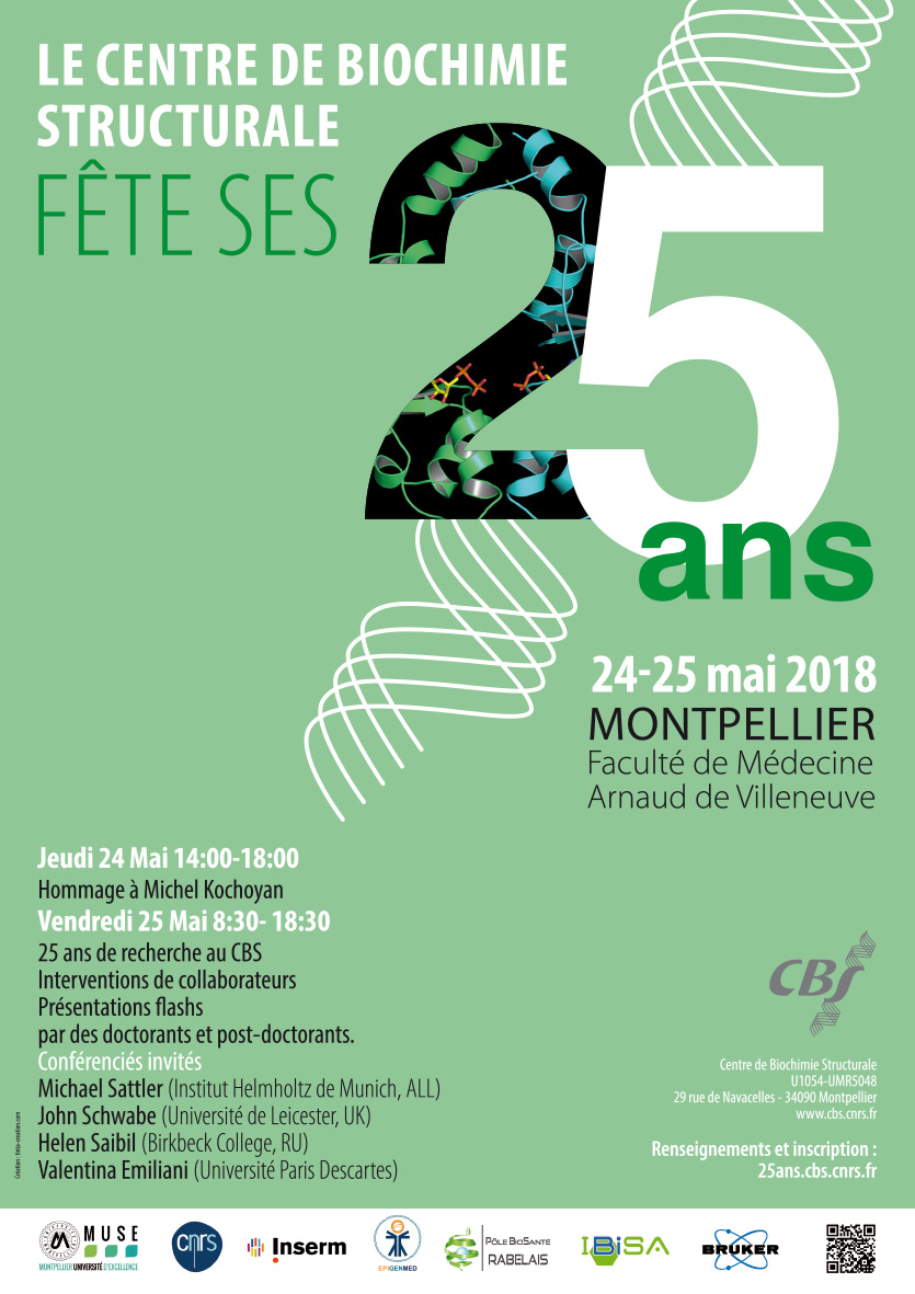 affiche vert 25ans